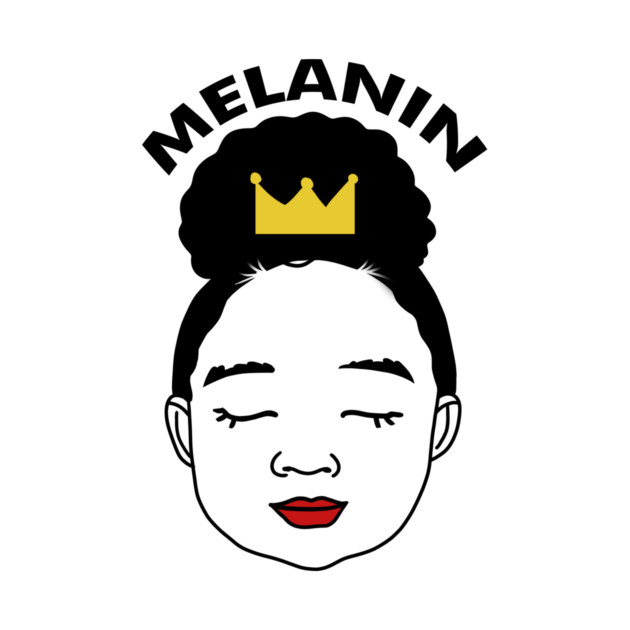 Melanin Afro Girl Birthday, Proud African by logiamerch