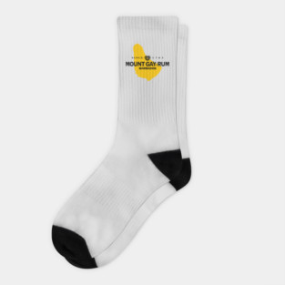 Save Barbados Rum Socks