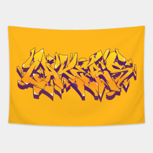 LA LAKERS Tapestry