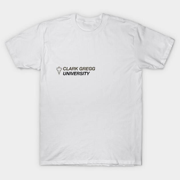 Clark Gregg University Logo (1) T-Shirt by Clark Gregg University