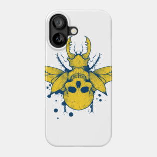 Yellow beetle Phone Case