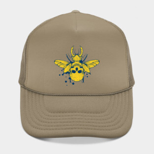 Yellow beetle Hat