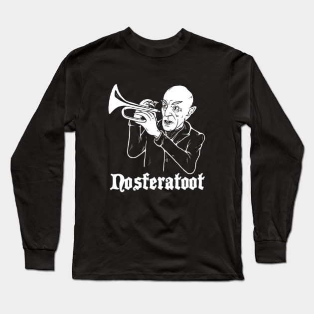 Nosferatoot Long Sleeve T-Shirt by dumbshirts