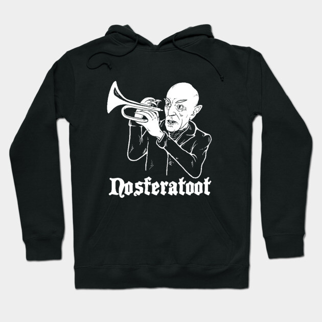 Nosferatoot Hoodie by dumbshirts