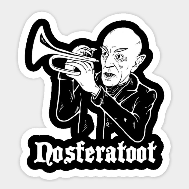 Nosferatoot Magnet by dumbshirts
