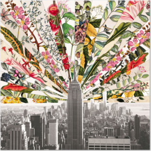 Vintage Blooming New York Posters and Art