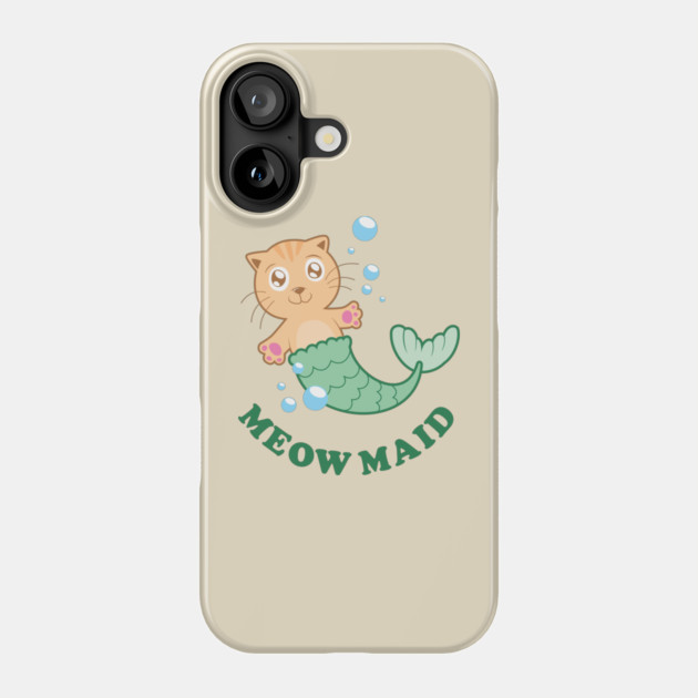 MeowMaid Phone Case by dumbshirts