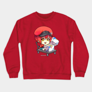 Hataraku Saibou: Cells at Work - Red Blood Cell Crewneck Sweatshirt
