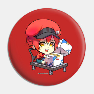 Hataraku Saibou: Cells at Work - Red Blood Cell Pin