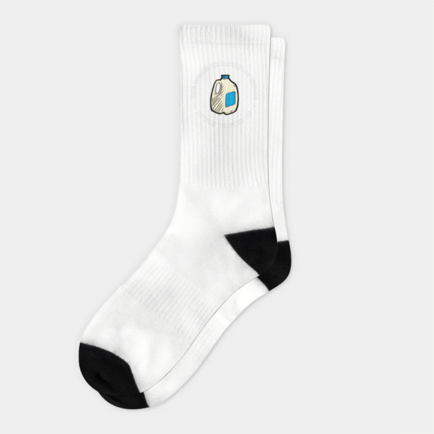You Could Be Drinking Whole If You Wanted To Socks by dumbshirts