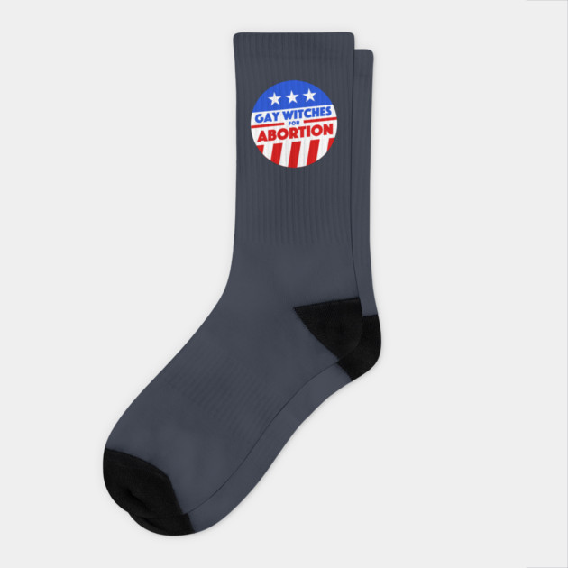 Gay Witches For Abortion Socks by dumbshirts