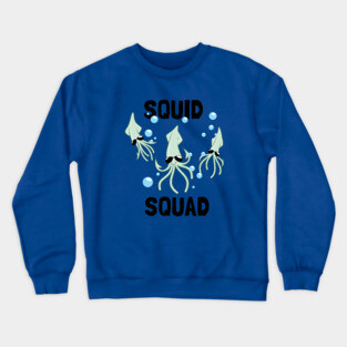 Squid Squad Crewneck Sweatshirt