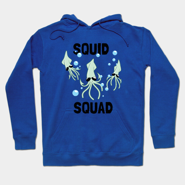 Squid Squad Hoodie by dumbshirts