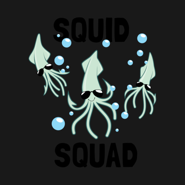 Squid Squad by dumbshirts