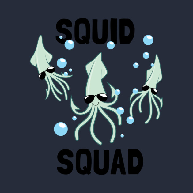 Squid Squad by dumbshirts