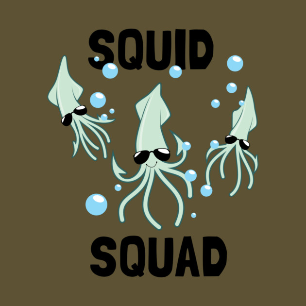 Squid Squad by dumbshirts