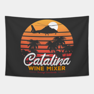 Catalina Wine Mixer Tapestry