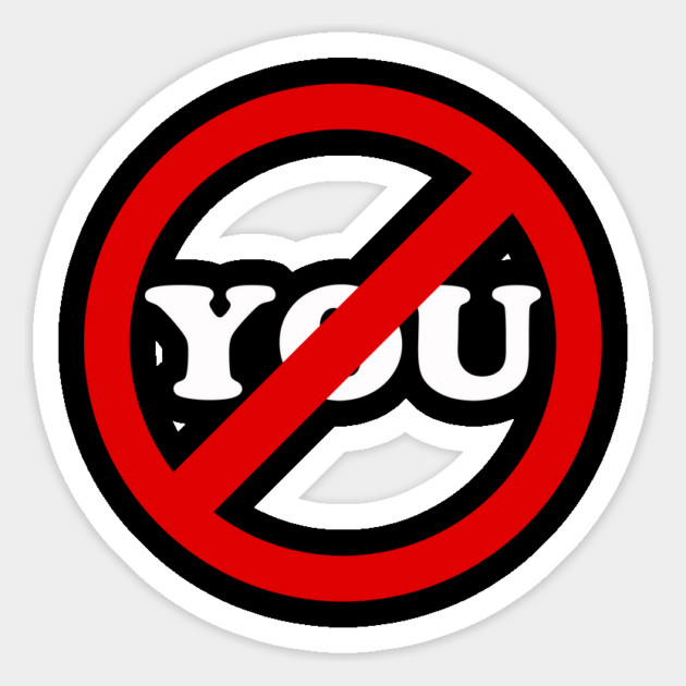 Anti-You Magnet by dumbshirts