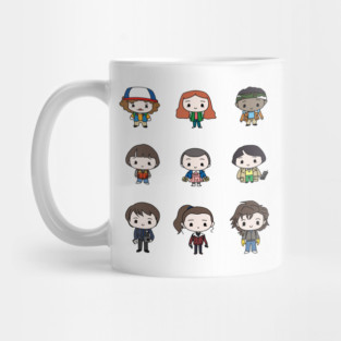 Stranger Things Kids Fan Art Mug