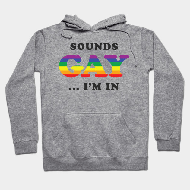 Sounds Gay I'm In Hoodie by dumbshirts