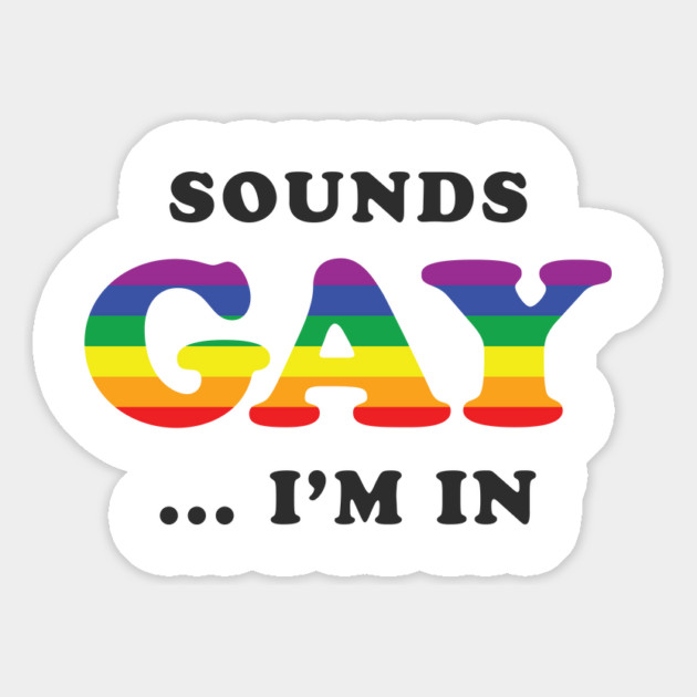 Sounds Gay I'm In Magnet by dumbshirts