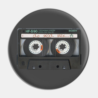 Old School Audio Pin