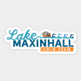 Lake Maxinhall Swim Team Sticker