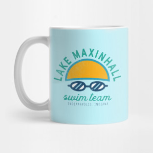 Lake Maxinhall Swim Team Goggled Mug