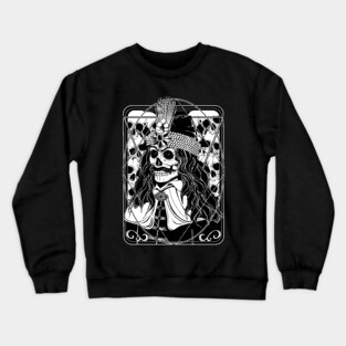 Vlad Dracula - a skull portrait Crewneck Sweatshirt