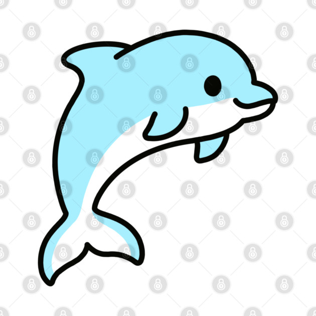 Dolphin by littlemandyart