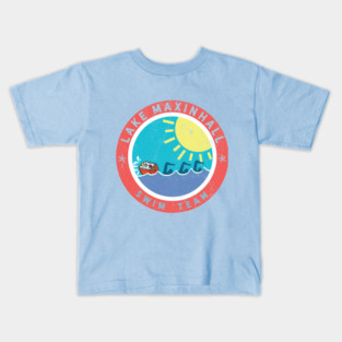 Lake Maxinhall Swim Team Patch Kids T-Shirt