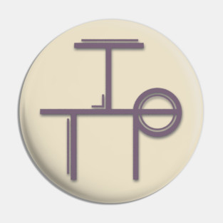 The Three Prophets Logo (Crest) Pin