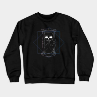 Skull Hourglass Crewneck Sweatshirt