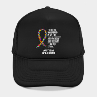 The Devil- Autism Awareness Support Ribbon Hat