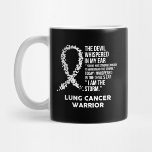 The Devil- Lung Cancer Awareness Support Ribbon Mug