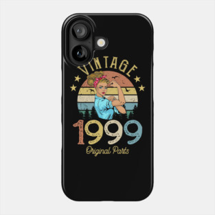 Vintage 1999 Made in 1999 21st birthday 21 years old Gift Phone Case