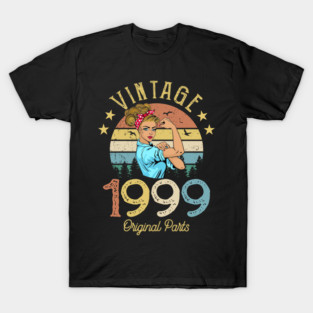 Vintage 1999 Made in 1999 21st birthday 21 years old Gift T-Shirt