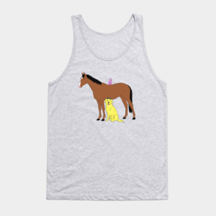 Horsin' Around Tank Top