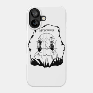 Midsommar black Phone Case