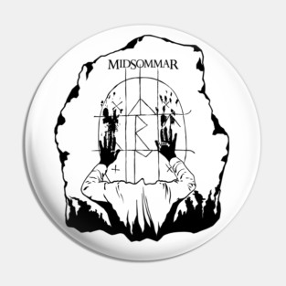 Midsommar black Pin