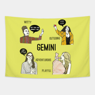 Gemini- Bravostrology series Tapestry
