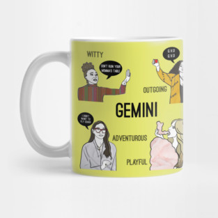 Gemini- Bravostrology series Mug