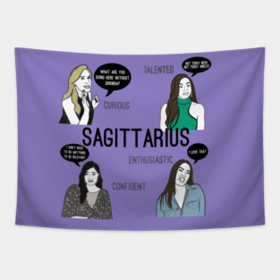Sagittarius- Bravostrology series Tapestry