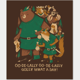 oo-de-lally Posters and Art
