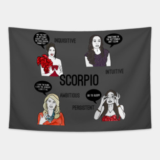 Scorpio- Bravostrology series Tapestry