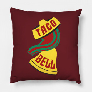 Taco Bell Vintage Sign Pillow