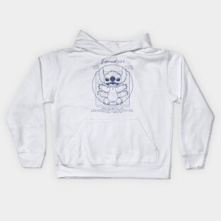 Vitruvian Stitch Kids Hoodie