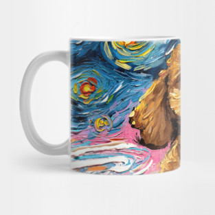 Apricot Poodle Night Mug