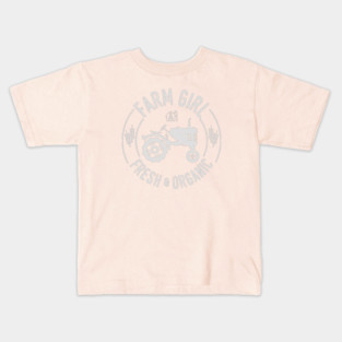 Farm Girl Kids T-Shirt