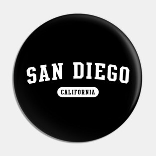 San Diego, California Pin